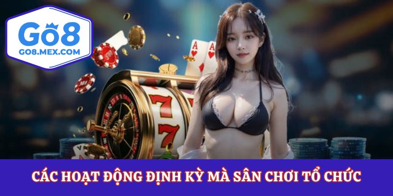 Các hoạt động định kỳ mà sân chơi tổ chức